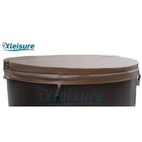 China Factory-direct Round Spa Insulation Wooden Hot Tub Cover Vinyl Hot Tub Spa Covers factory