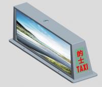 China P3 P4 P5 Full - Color Taxi LED Displays 3g / Wifi Wireless Bus / Car / Mobile Truck Led Advertising factory