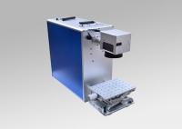 China Metallic Portable Fiber Laser Marking Machine Narrow Laser Beam 1064nm Wavelength factory