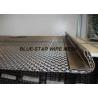 China Heavy Duty Crimped Mining Screen Mesh Sheet For Vibrating Machine With Hook / Reinforcing Edges factory