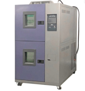 China Liyi 2 Zones High Low Temperature Fast Change ESS Chamber Thermal Shock Test Cabinet factory