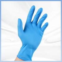 china Blue M L XL Nitrile Disposable Gloves 100 Pcs/ Box Sterile Hand Gloves