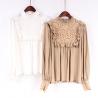 China Embroidery Trims Tencel Rayon White Women Blouse factory