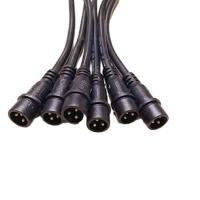 Quality 1M Long Black Color Power Using Multi-Pin M18 Outdoor Waterproof Cable for sale