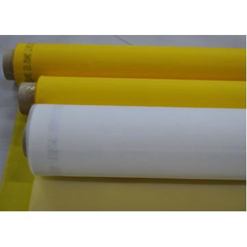 Quality 45" White 160 Mesh Screen Polyester Printing For Glass / Ceramic , FDA Listed for sale