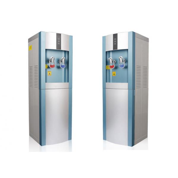 Quality ABS Plastics Free Standing Water Dispenser 50Hz Hot And Hot Cold Water Dispenser for sale