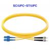 China Optical Fiber Cable SC UPC ST UPC Single-Mode Dual-Core Carrier-Grade OS2 Pigtail factory