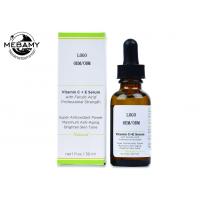 Quality Natural Vitamin C E Serum With Ferulic And Hyaluronic Acid / Organic Anti Aging for sale