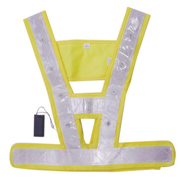 China Reflective safety vest provides high visibility during the day, at night and the poor weat factory