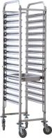 China RK Bakeware China-Sinlge Oven Rack 610x750x1800 Baking Tray Bakery Trolley For Industry factory