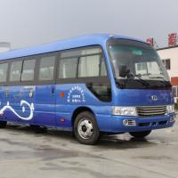 China 7m Euro V Diesel Engine 26 Seater Coaster Minibus With RHD/ LHD for sale