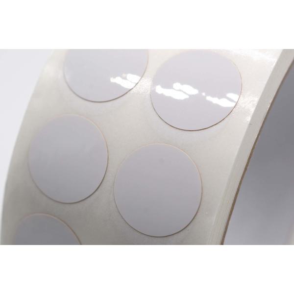 Quality 15.5mm 1.5mil White Gloss High Temperature Resistant Polyimide Label for sale