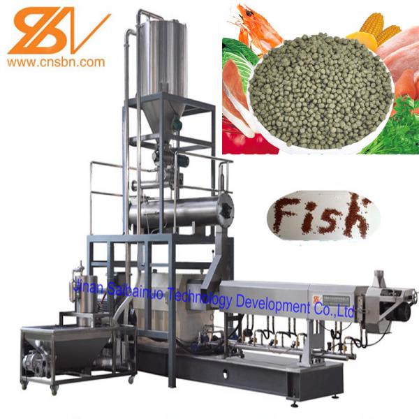 Quality SLG95 Fish Feed Extruder Pellet Making Machine Engineer Install Service for sale