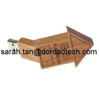 China Wholesale Wooden USB Flash Drive 8GB 16GB 32GB USB 2.0 Pen Drive Flash Memory Sticks factory