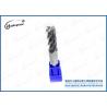 China Square Carbide End Mill For Aluminum Copper Alloy 4 Flutes Wear Resistance factory
