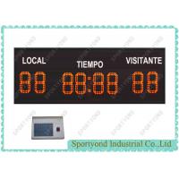 China Electronic Football Game Scoreboard / LED Soccer Scorekeeper factory