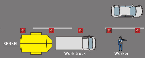 Quality Anti Collision 700kg Modular Vehicle Barrier for sale