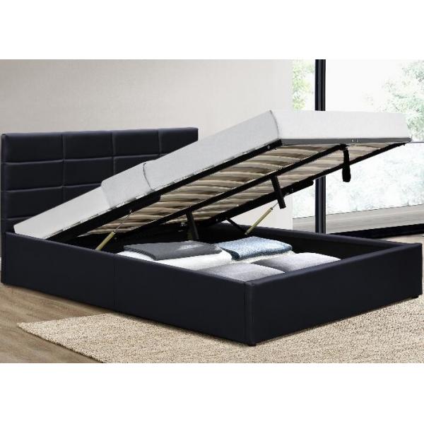 Quality King Size Faux Leather Bed for sale