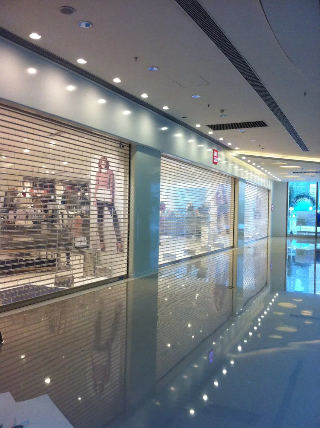 Commercial Security Fashion Shopfront Rolling Door for Shopping Arcades