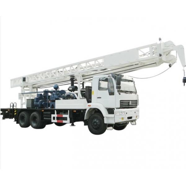 Quality Compact Structure Truck Mounted Water Well Drilling Rig 350mm Deep for sale