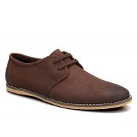 Quality Low Heel Mens Leather Casual Shoes Comfortable Suede Upper Men Casual Oxford for sale