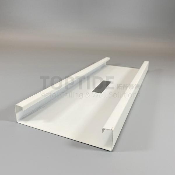 Quality Architecture Aluminum U Shape Decorative Ceiling Board Linear False Ceiling for sale