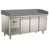 China Bakery Tray Commercial Refrigeration Equipment Stainless Steel Undercounter Fridge factory
