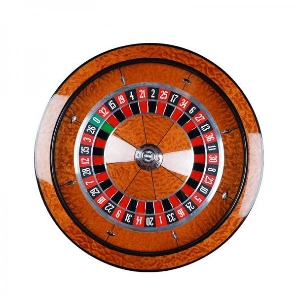 Quality 32 Inch Gambling Roulette Table Wheel Professional Solid Wood for sale