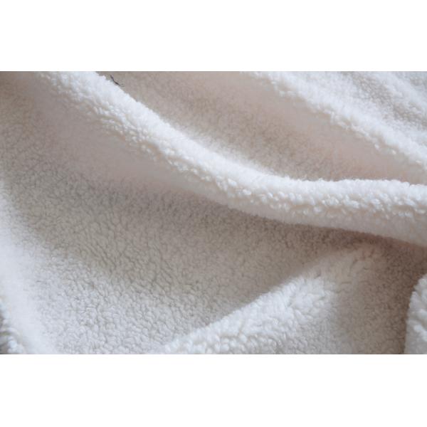 Quality white Warp Knitted Fabric Recycled , Polyester Knit Solid Fabric for sale