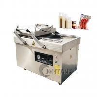 China Industrial Double Chamber Vacuum Sealer Food Meat Vaccum Packing Sealing Machine for sale