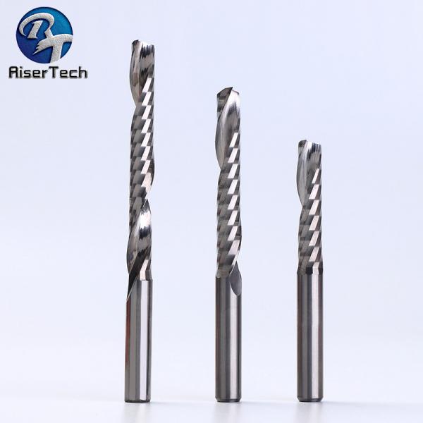 Quality 1 Flute Steel Milling Cutter Flute End Mill For Acrylic Wood MDF CNC Cutting And for sale