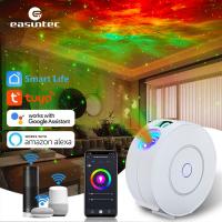 China Practical RGB Smart Night Light Projector , Multipurpose Alexa LED Star Projector factory