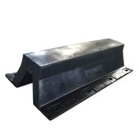 China 400x1000mm 400x1500mm Arch Rubber Fender With UHMW-PE Face Pad for sale