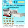 China Corrugated Carton Paper Board Making Machine , Creasing Motorized Flexo Printing Machine factory