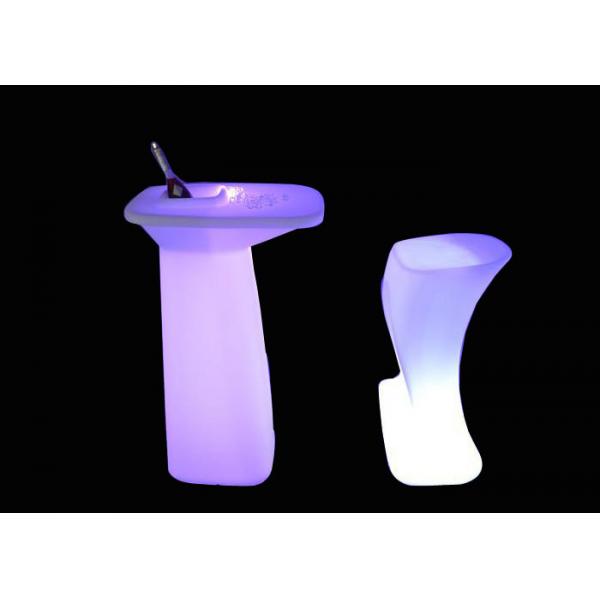 Quality 16 Colors High LED Cocktail Table Shock Resistance For Party / Night Club for sale