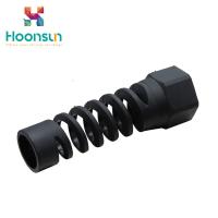 China Nylon Strain Relief Spiral Metric Cable Gland Rubber Seal For M Thread factory