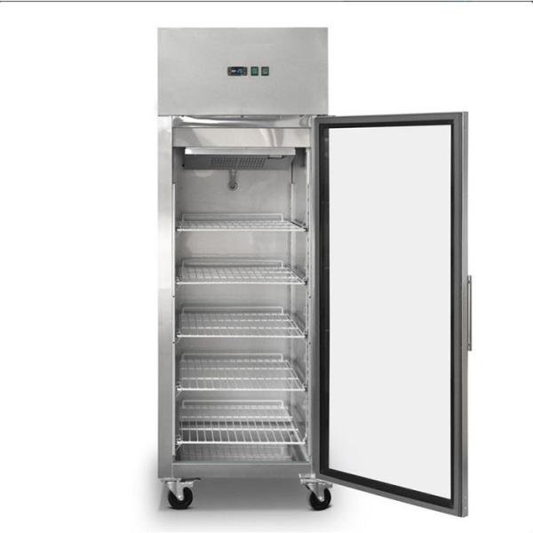 Quality 500L 260W Commercial Stainless Steel Refrigerator Freezer for sale