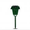 China Solar Rodent ultrasonic mice control Repeller for outdoor with PIR Sensor Light factory
