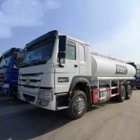 China White HOWO 20000L 6×4 Oil Tanker Truck Diesel Fuel Type Manual Transmission factory