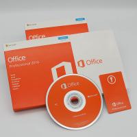 China English Version Microsoft Office 2016 Pro 1 User PC Software DVD Retail Box for sale