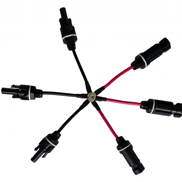 Quality Waterproof And Environmental Protection PV Cable Harness 75mm MC4 Connector for sale