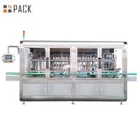 China Fully Automatic Multi Heads Apple Vinegar Liquid Filling Machine Plc Control Overflow Filling Machine factory
