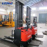 China Manual Forklift Pallet Stacker , 2 Ton Hydraulic Hand Pallet Stacker DC Motor factory