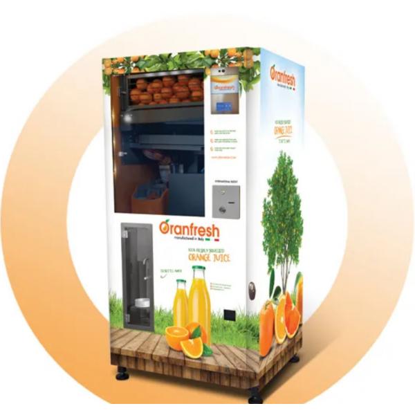 Quality OEM Healthy Food Fresh Juice Vending Machine For Street Hotel Subway Station for sale