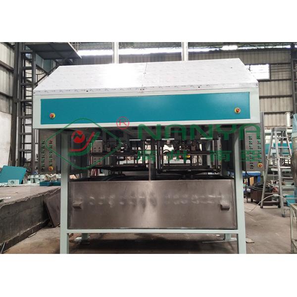 Quality PLC Control Pulp Tray Machine With Double Reciprocate / Working Stations for sale