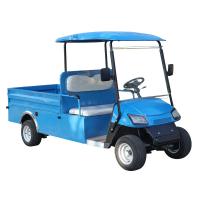 China OEM Blue New Energy Club Car Utility Bed Golf Cart 4 Wheeler 80km factory