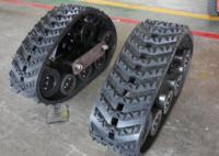 China 320mm Width Crawler Rubber Track Systems For Tractors Front Wheels ISO9001 Certification factory