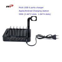 China Multi Device 6 Port 5.0v 8.8a Usb Charging Station Apple Android Ipad Iwatch Use factory