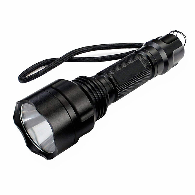 China Rechargeable Tactical LED Flashlight 5 Modes  2-55 Hrs Working Time factory