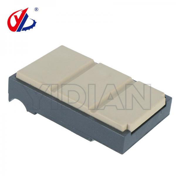 Quality CCE011 SCM Spare Parts 63X37X15mm SCM Edgebander Parts Chain Pad Conveyor Pad for sale